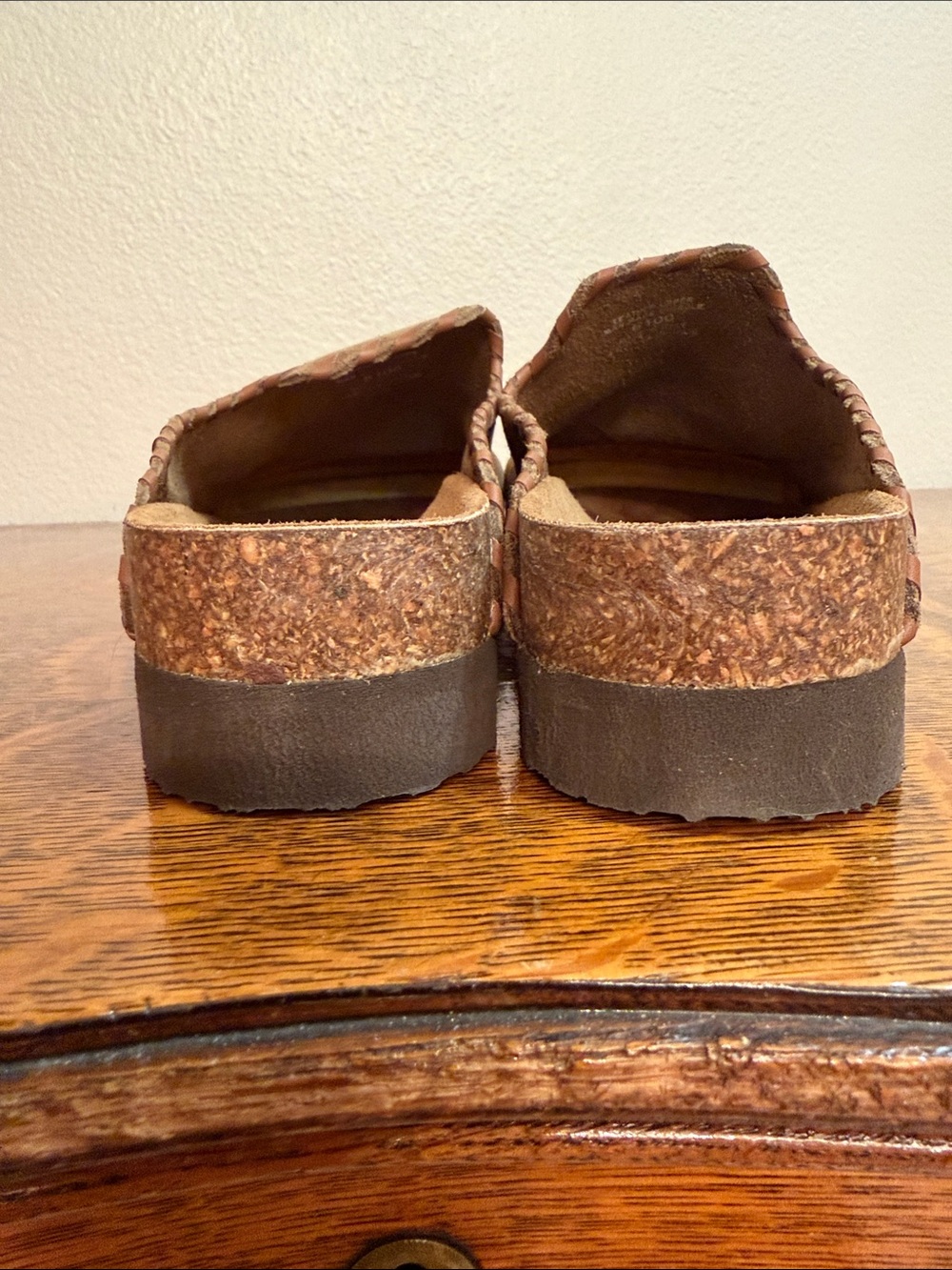American Eagle Outfitters Brown Suede Braided Slide - Picture 3 of 6